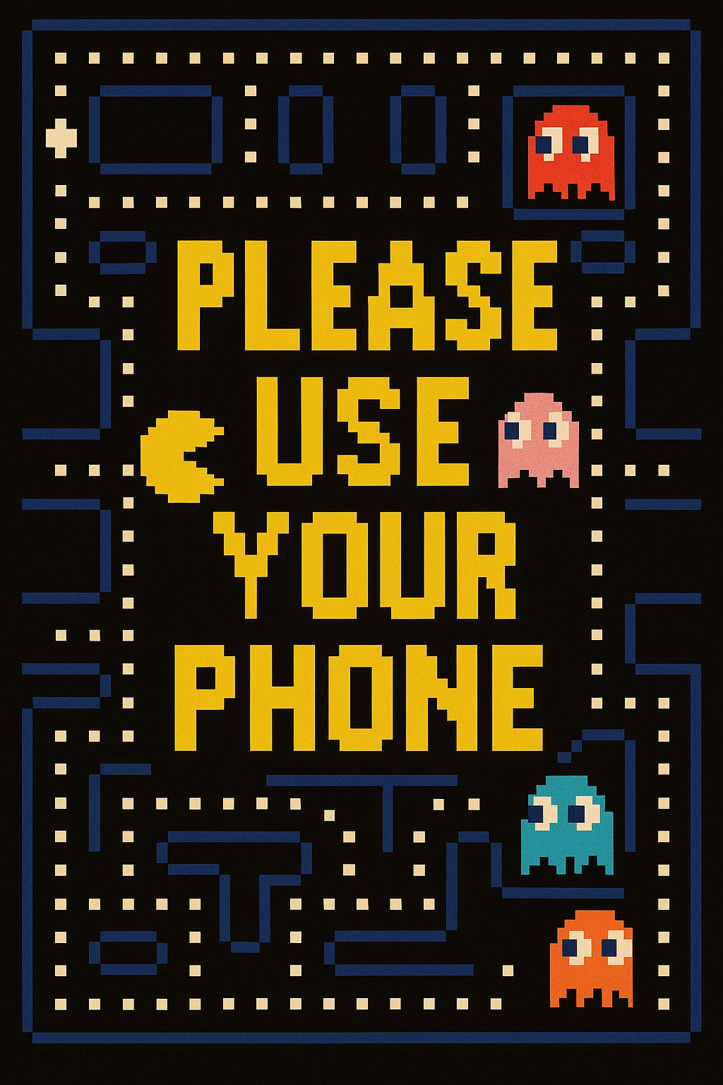 Please use your phone